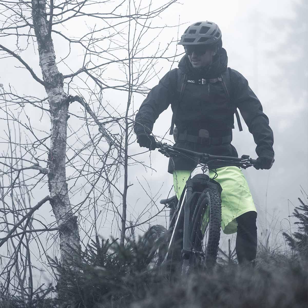Kurze Regenüberhose - Fahrrad - Herren - P-Seattle Short - gelb 3/5