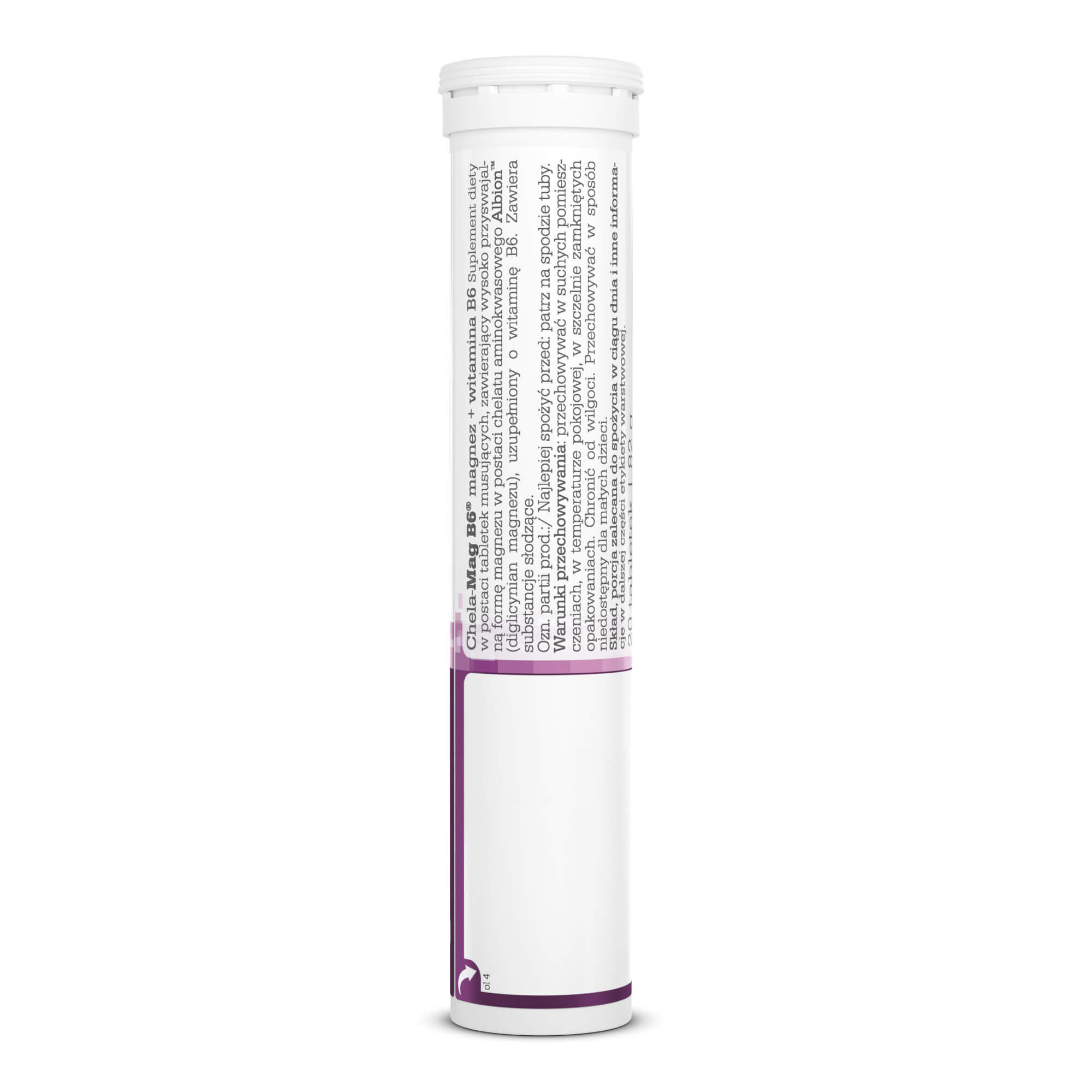 Magnez Olimp Chela-Mag B6® magnez + witamina B6 - 20 Tabletek Musujących 3/3