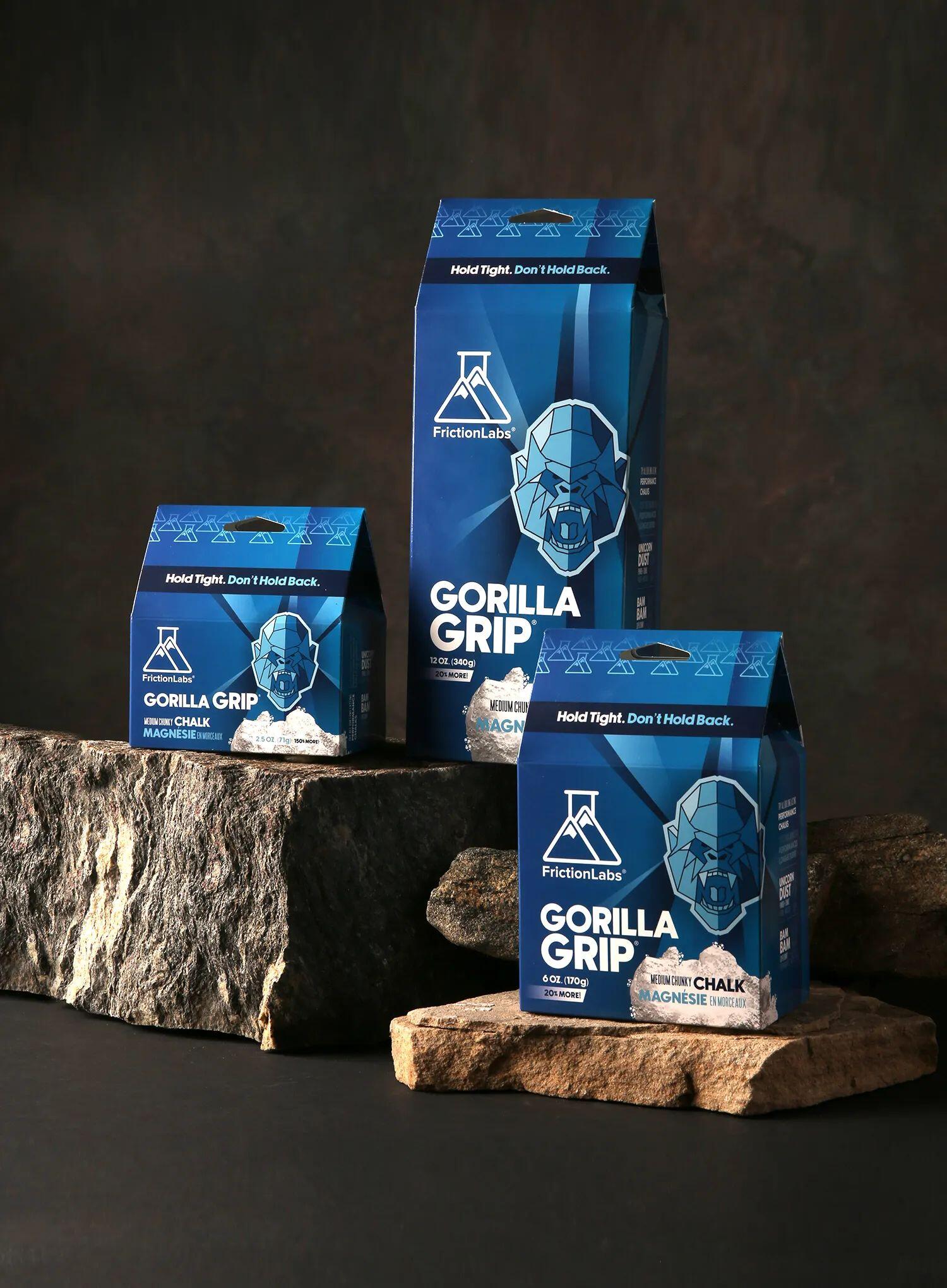 Magnezja FrictionLabs Gorilla Grip Large 340 g Loose Chalk 7/7