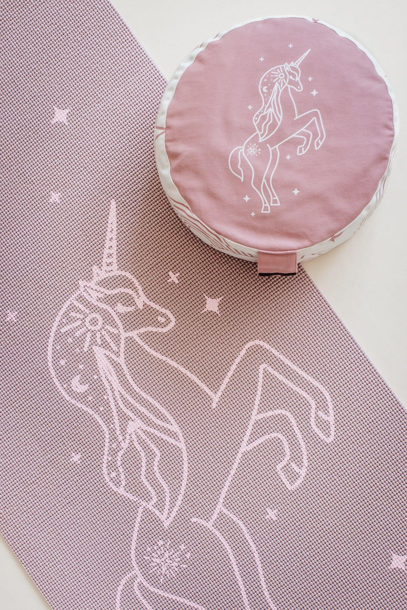 Lotus Kinder meditatiekussen unicorn 5/5