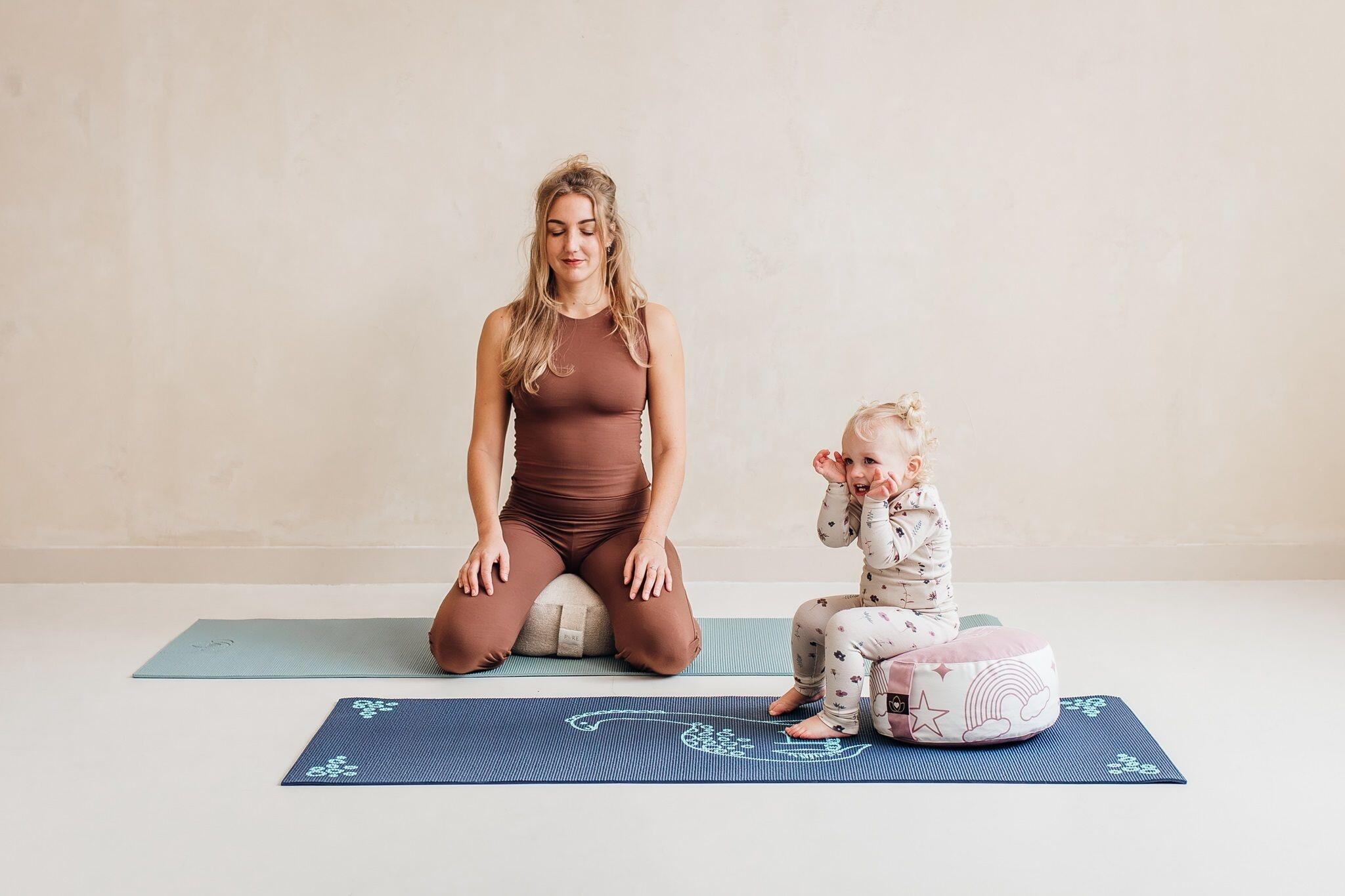 Lotus Kinder meditatiekussen unicorn 3/5