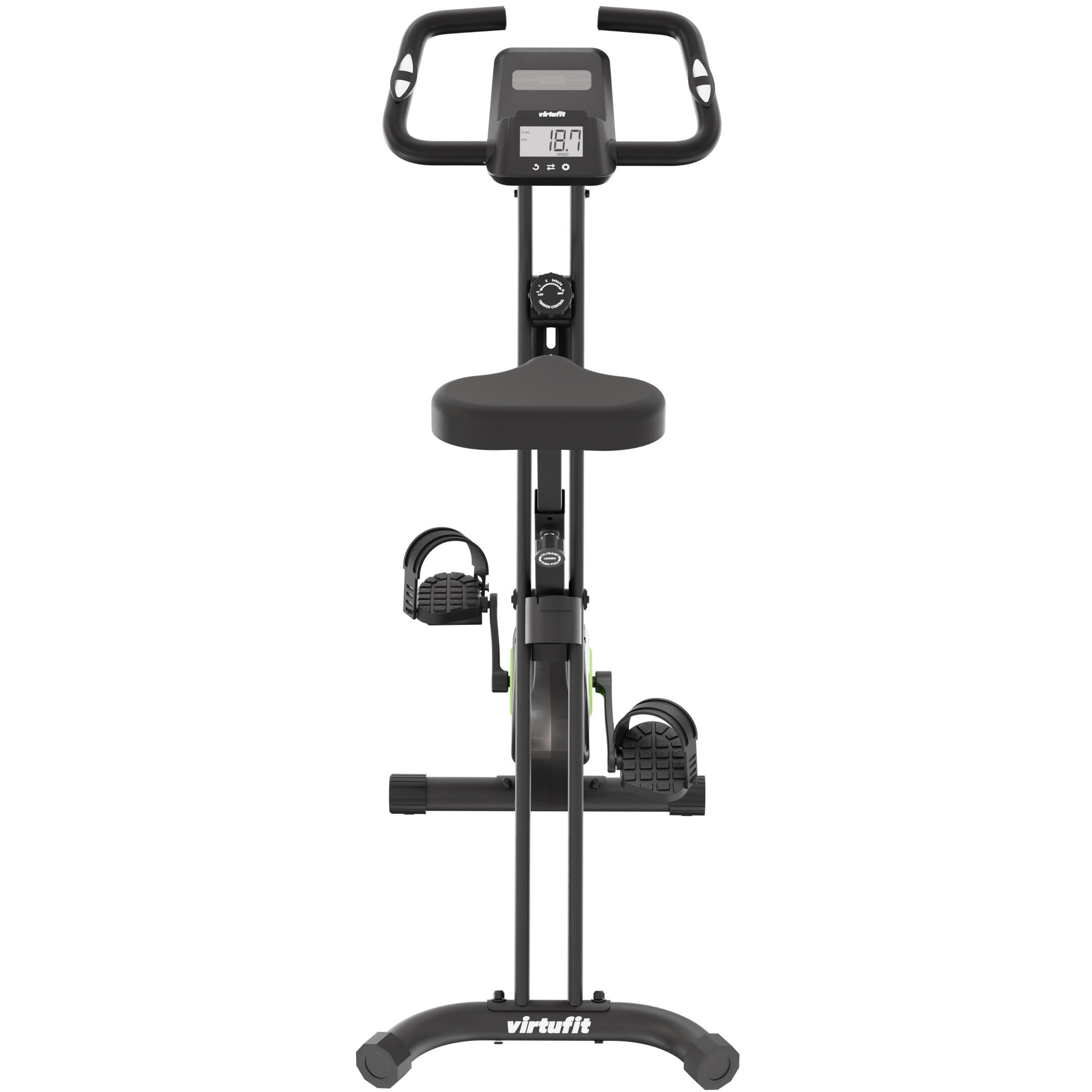 Vélo d’appartement VirtuFit FB1.0i pliable noir, 8 niveaux, 5 kg 5/8