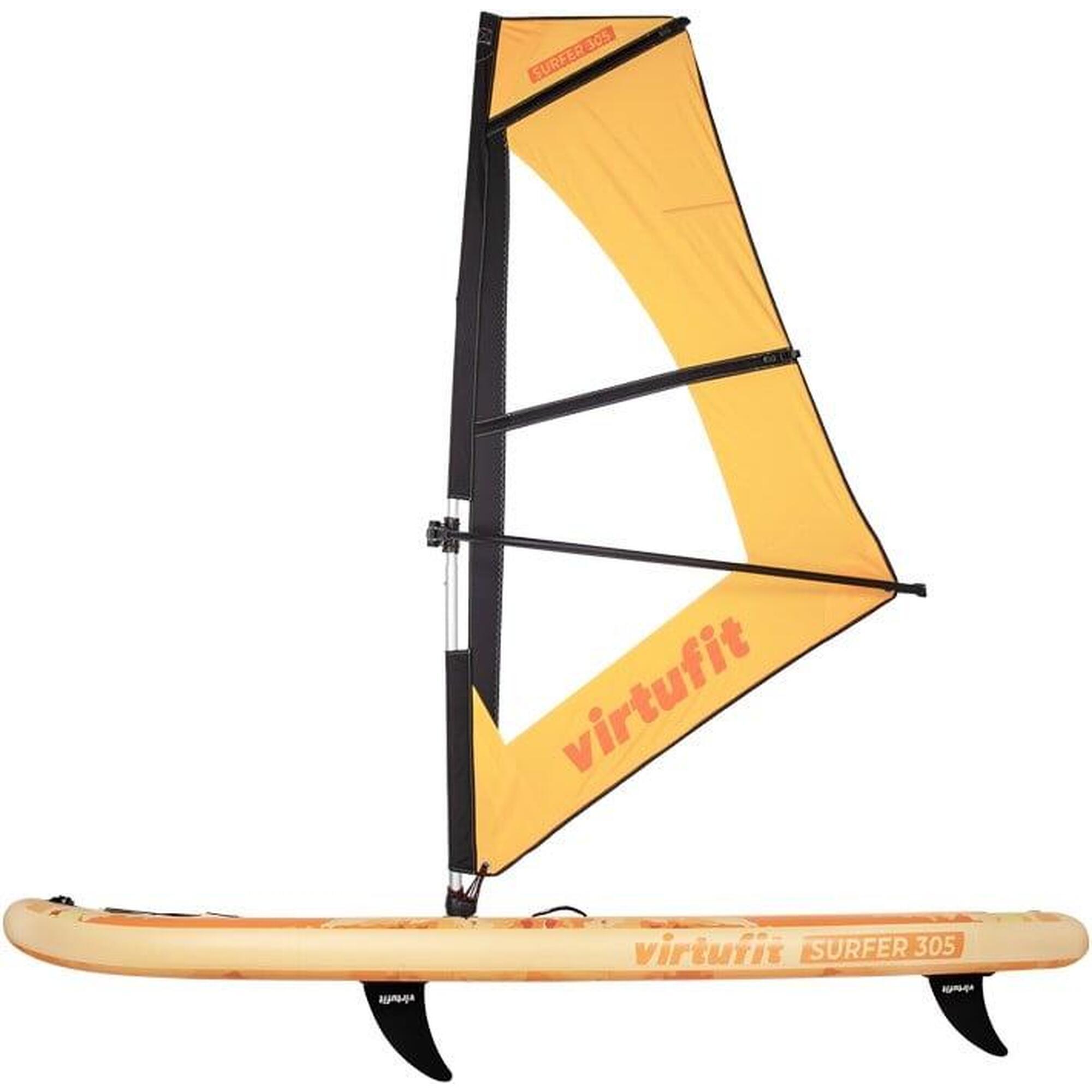 Virtufit Supboard Surfer 305 - Portocaliu - Include Vasle si accesorii