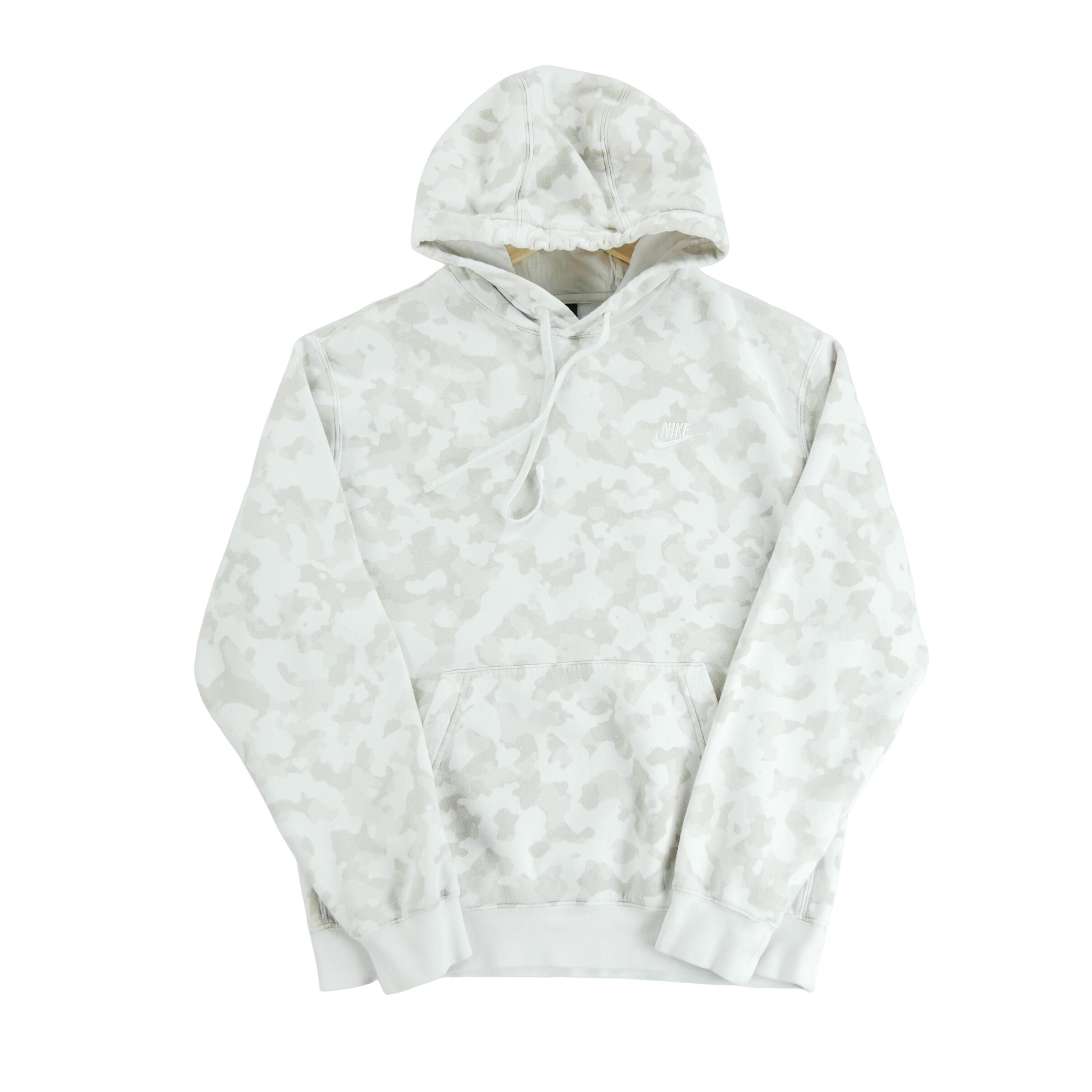 NIKE Reconditionné - Sweat à capuche Homme camo Blanc - Bon État