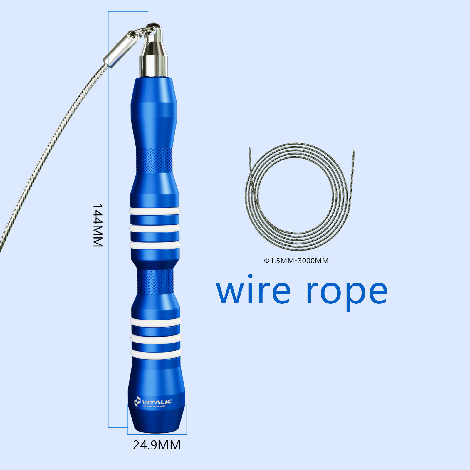 Speedrope Sport Springseil für Erwachsene & Kinder - CrossFit - Boxen & Fitness 3/7