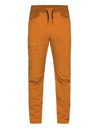 Pantalon randonnée Haglöfs Roc Lite Slim homme orange, extensible