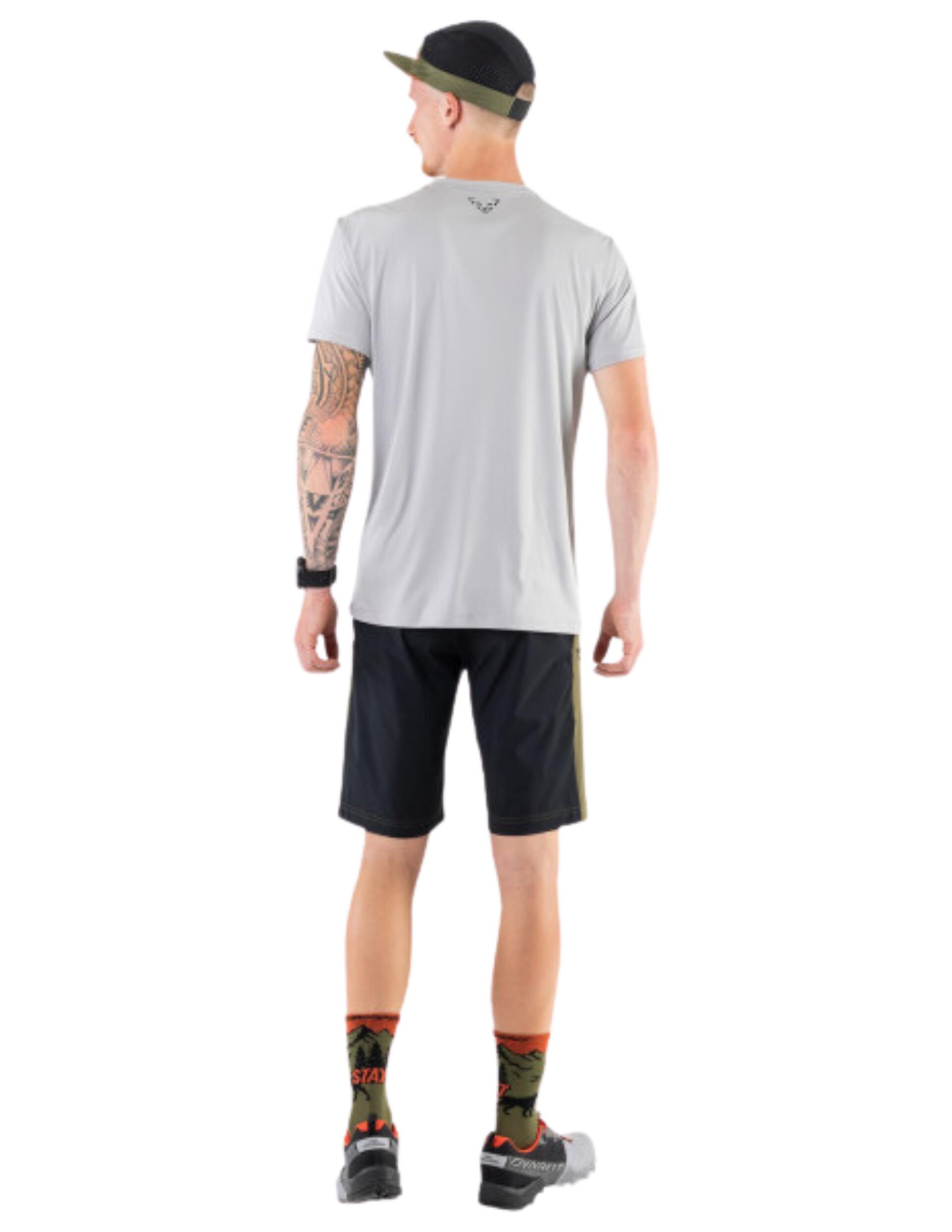 T-shirt Trail Dynafit Traverse Homme gris M, manches courtes léger 2/3