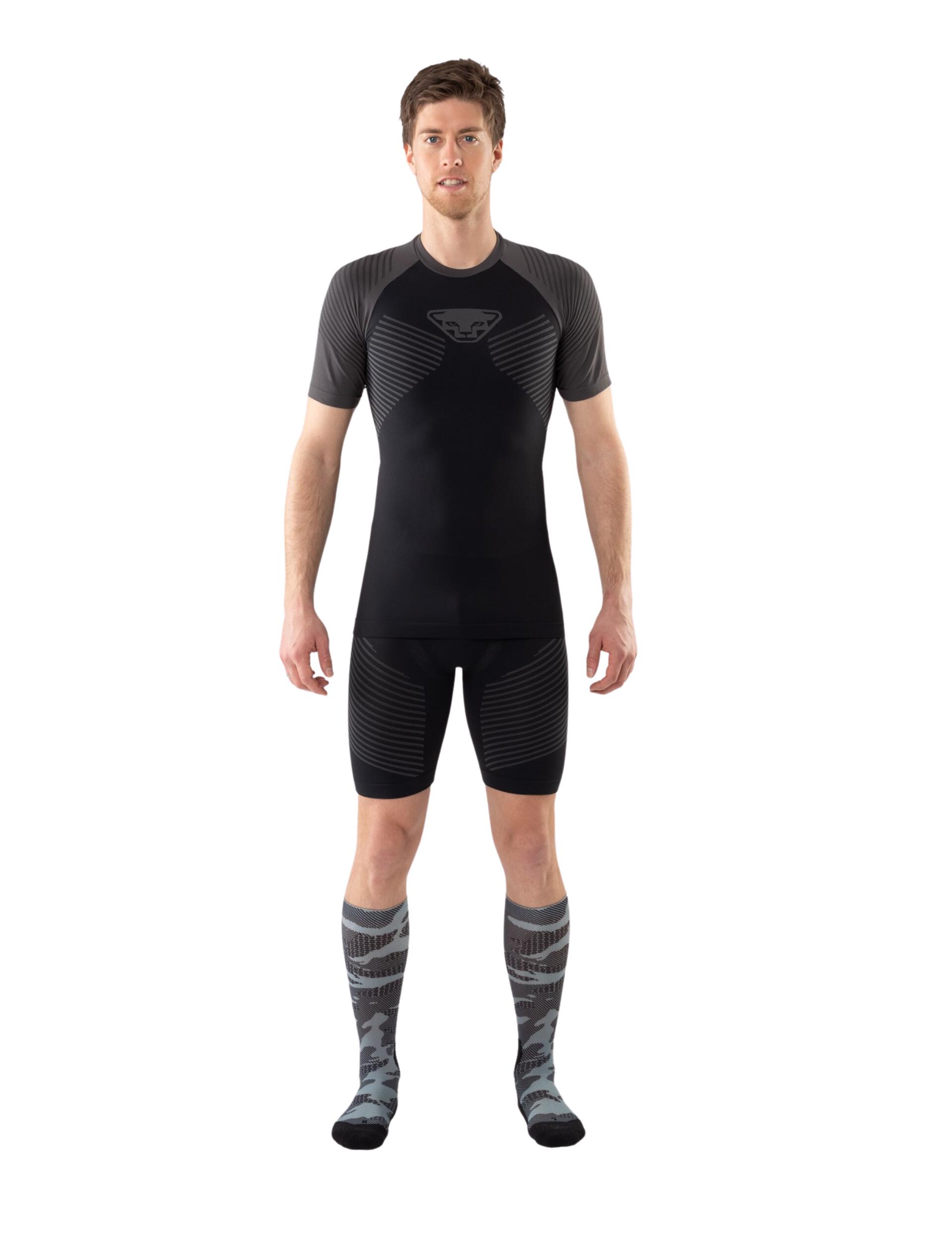 Intimo Dynafit Speed Dryarn Uomo manica corta grigio, Dryarn® 2/3