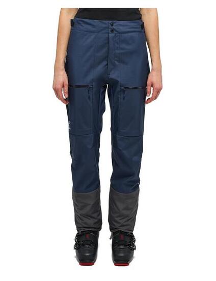 Pantalon de ski Haglöfs L.I.M Hybrid Touring Femme 42 bleu recyclable