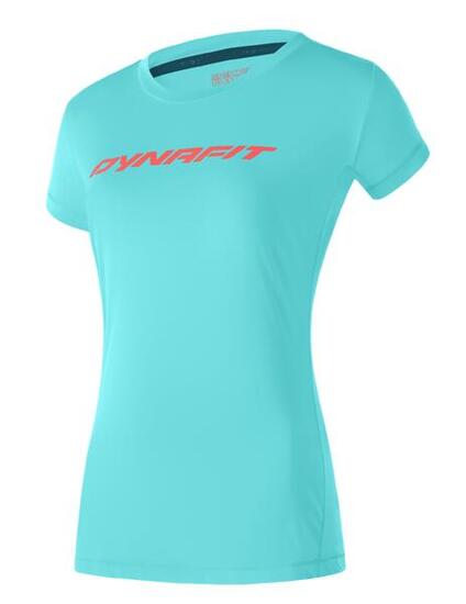 T-shirt Trail Dynafit Traverse Femme bleu manches courtes ultraléger