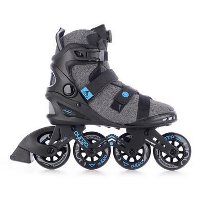Ayroo Top 84 – Patines en línea – Adultos – Negro – Azul