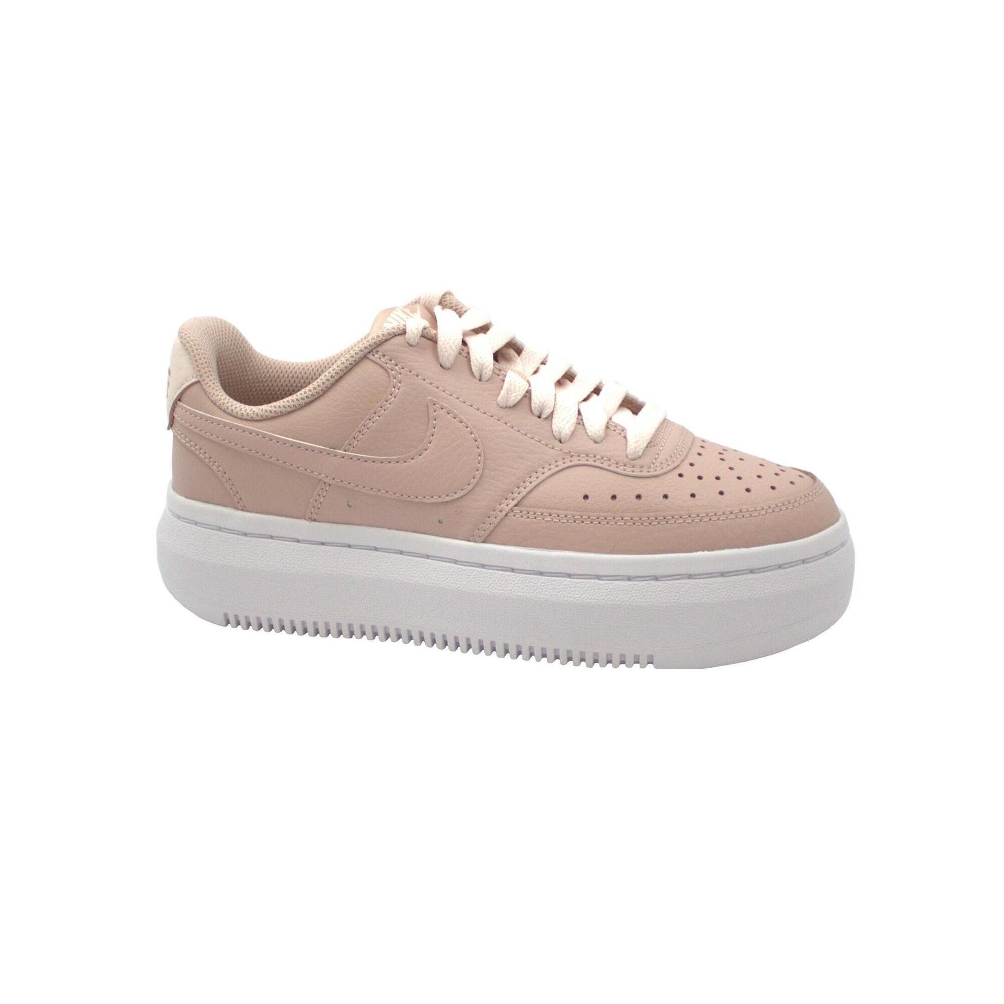 Nike - Chaussures Femmes Nike Court Vision Alta Rose - Baskets - Rose - Decathlon