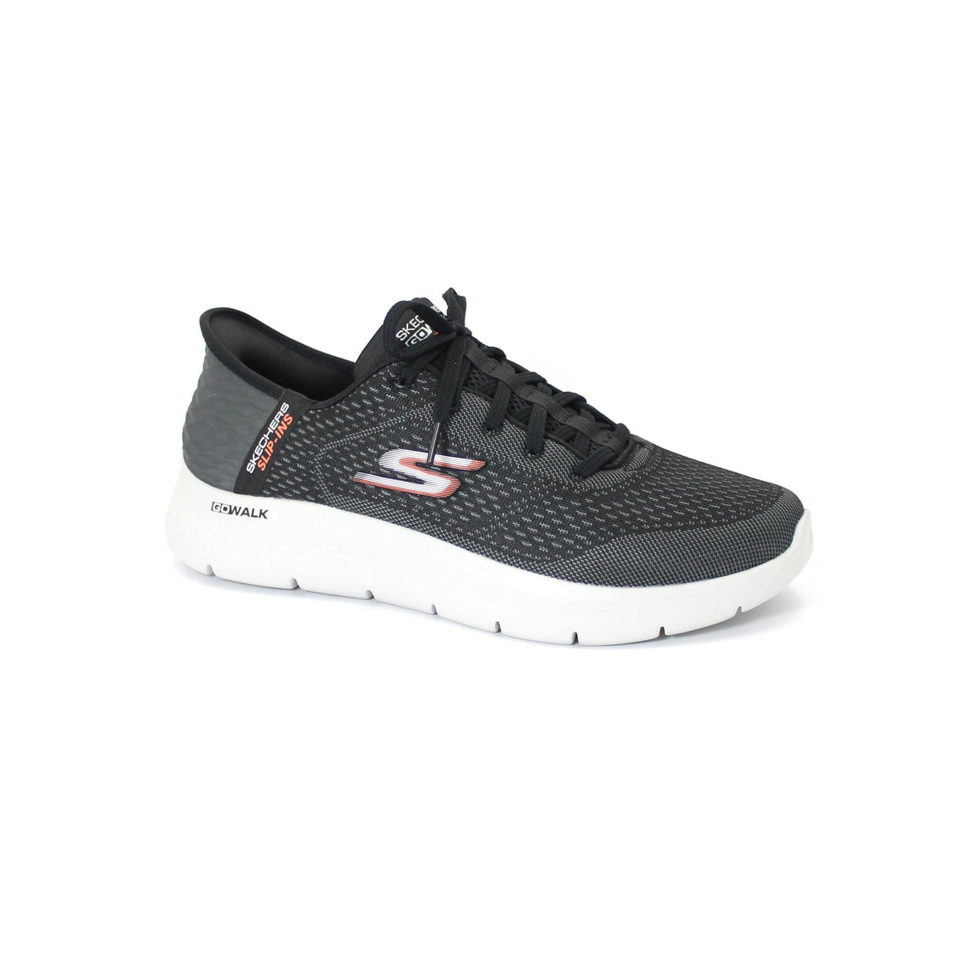 Skechers - Chaussure De Randonnée Baskets Homme Skechers Go Walk Flex-new World Noi - Baskets - Noir - Decathlon
