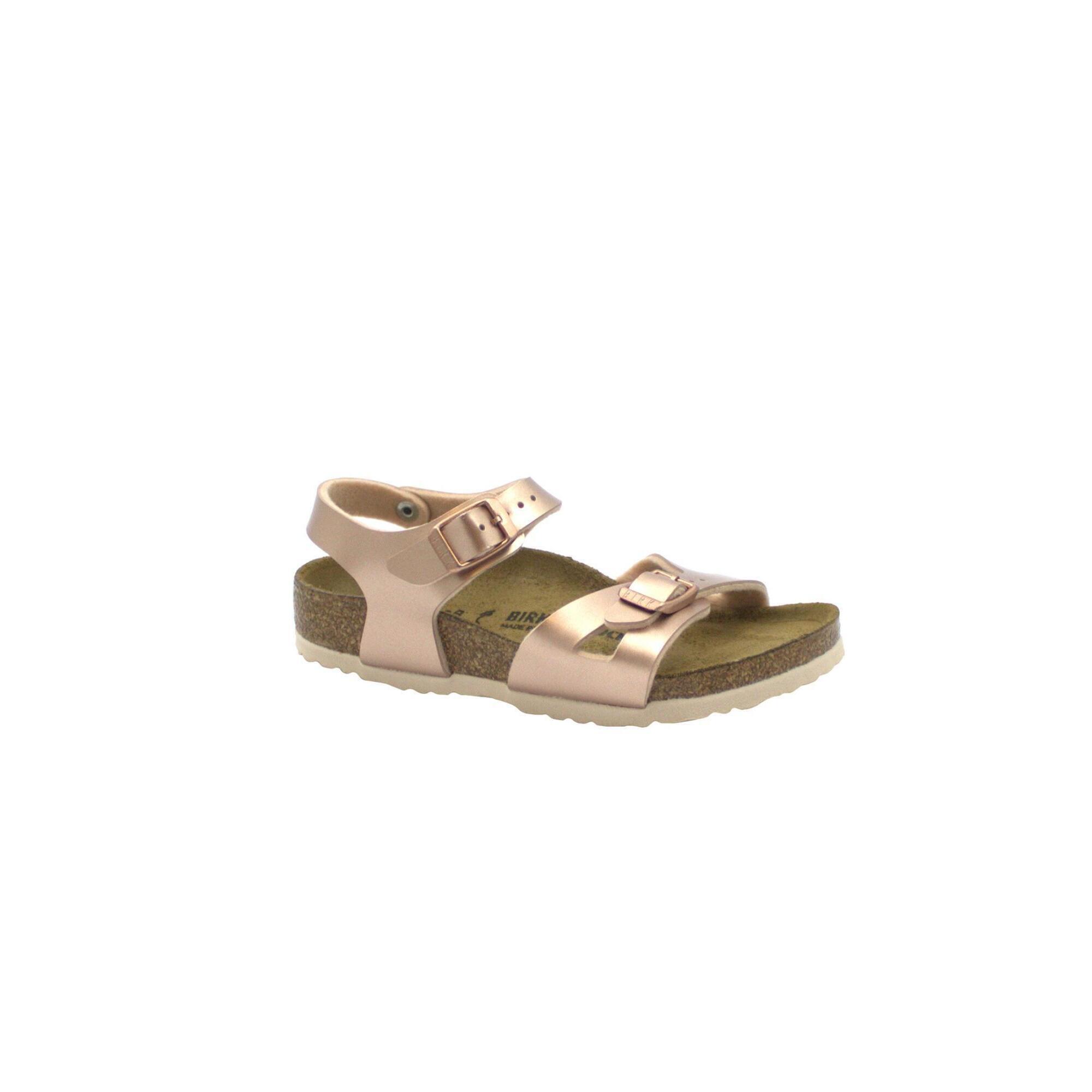 Birkenstock - Pantoufles Birkenstock Rio Enfant - Tongs - Gris - 35 - Decathlon