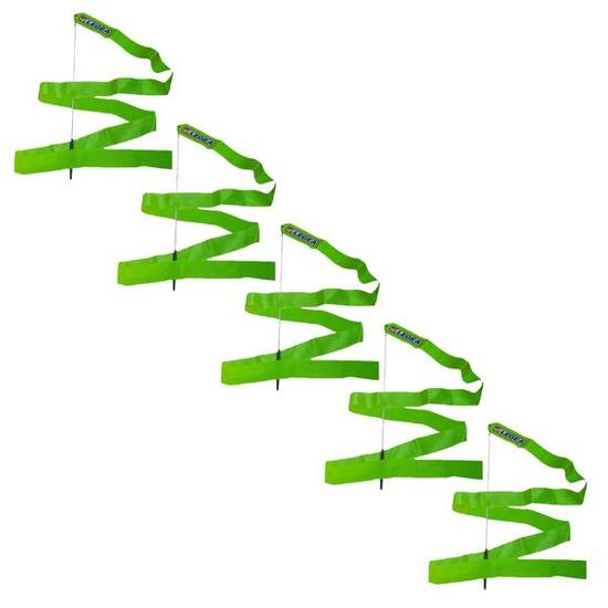 Nastri ginnastica ritmica blu 5 pezzi 6 m