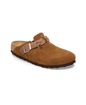 Ciabatta Donna BOSTON BRAIDED Marrone