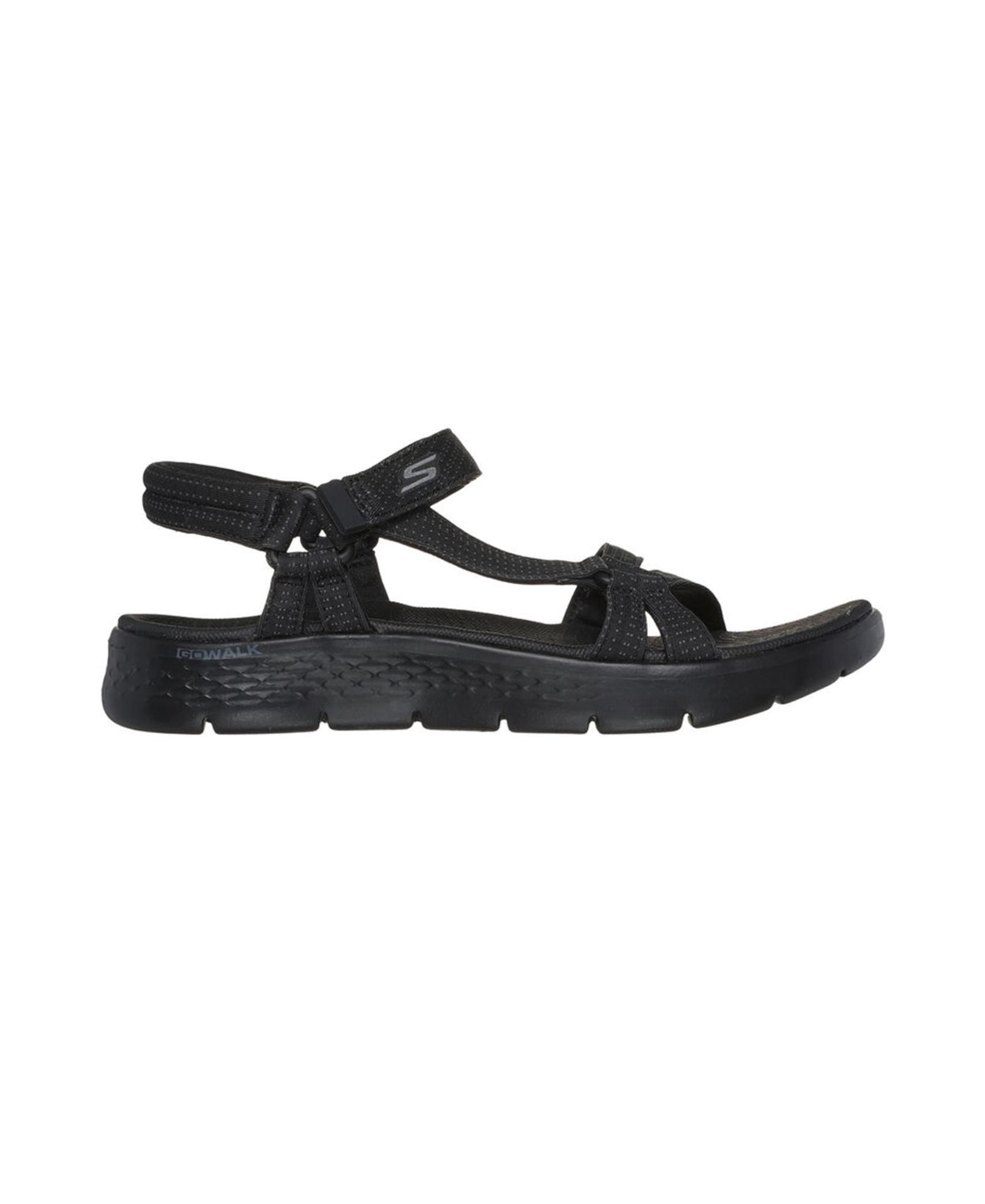 SKECHERS Sandalias Planas Mujer Skechers  Negro