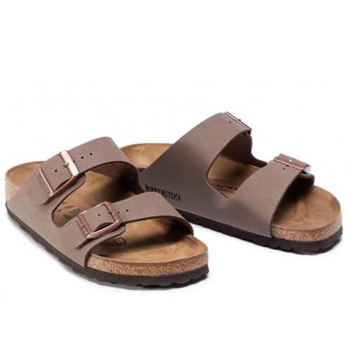 Sandalias Hombre Birkenstock Arizona Marrón 3/5