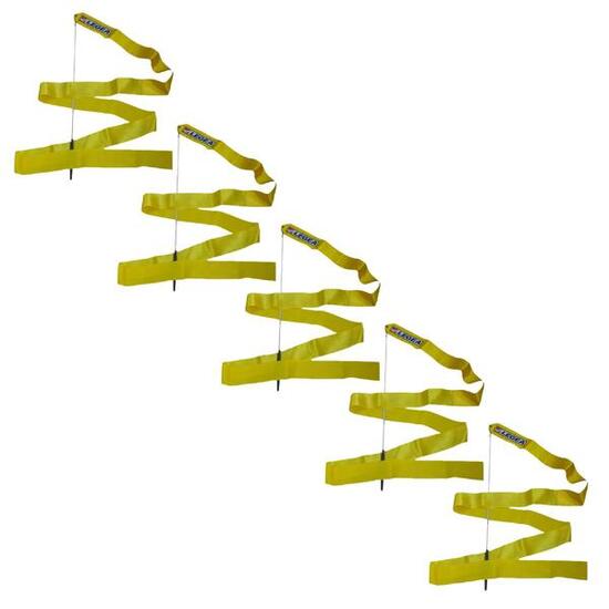 Nastri ginnastica ritmica blu 5 pezzi 6 m