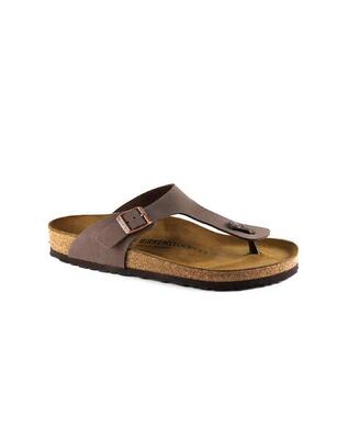 Chanclas Birkenstock Gizeh Mocca Mujer