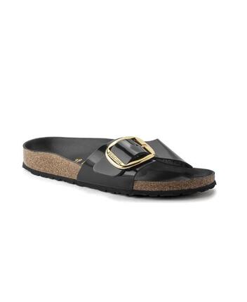 Sandalen Madrid Big Buckle Natural Leather Urkunde