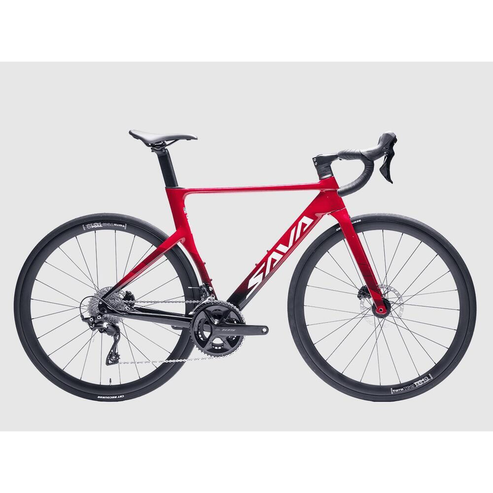 Sava - Velo Route Sava Levar 4.0 - Vélo Route - Rouge - 42 M/l - Decathlon
