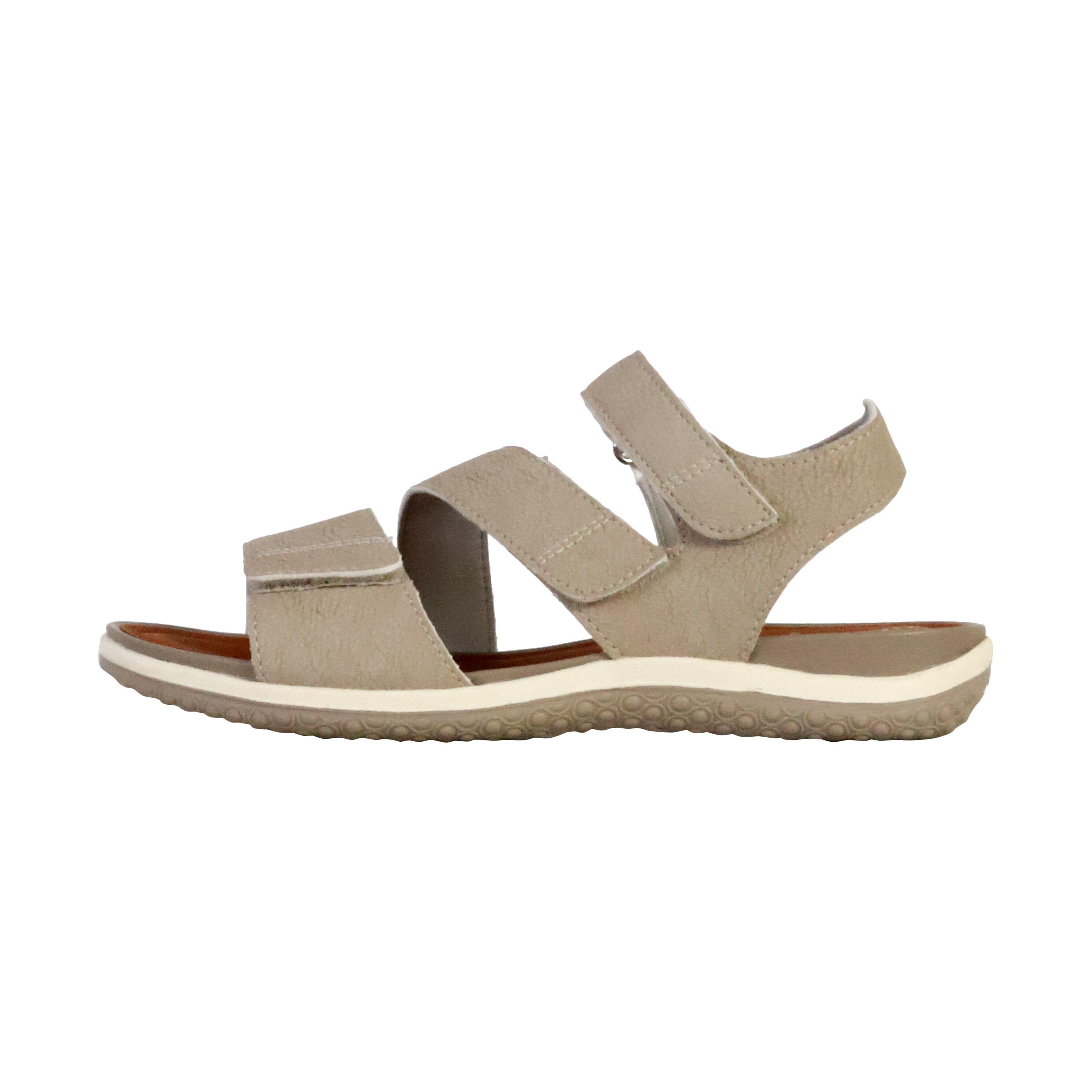 Geox - Sandales À Scratches Geox Vega - Femme - Sandales - Beige - 37 - Decathlon
