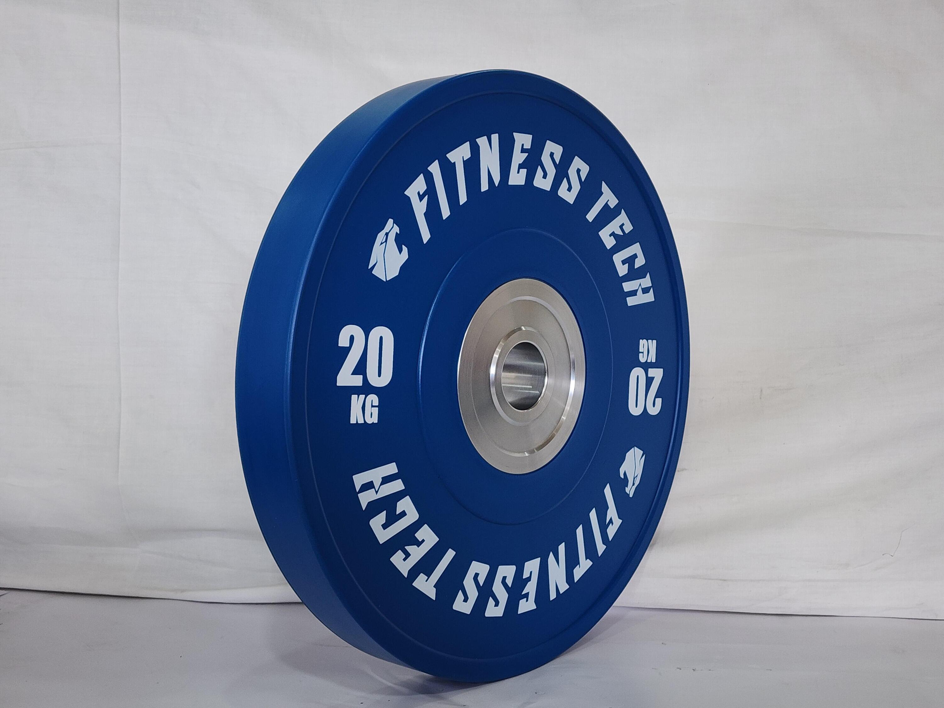 Disque Bumper Compétition 20kg Fitness Tech 2/4