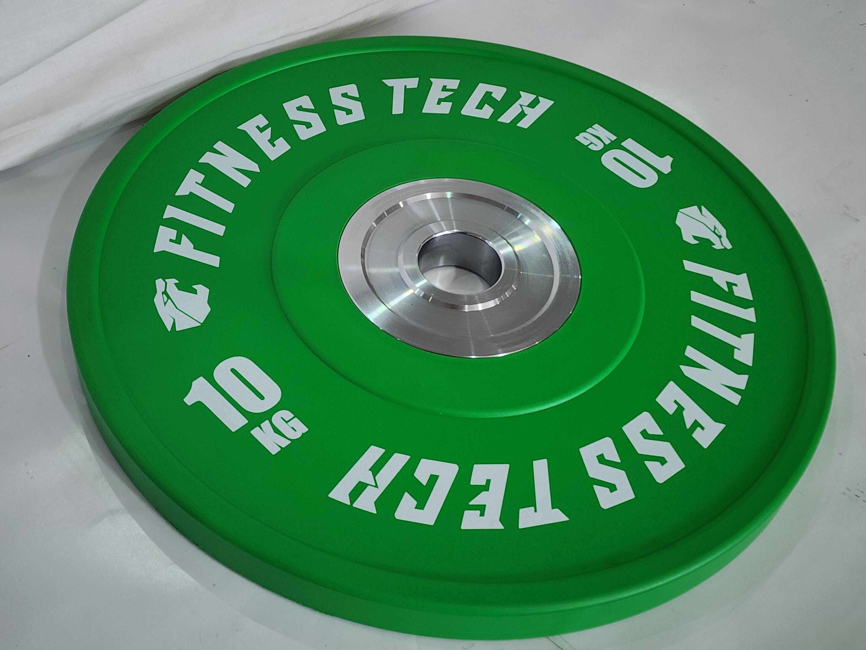 Disco Bumper Competição 10kg Fitness Tech 3/6