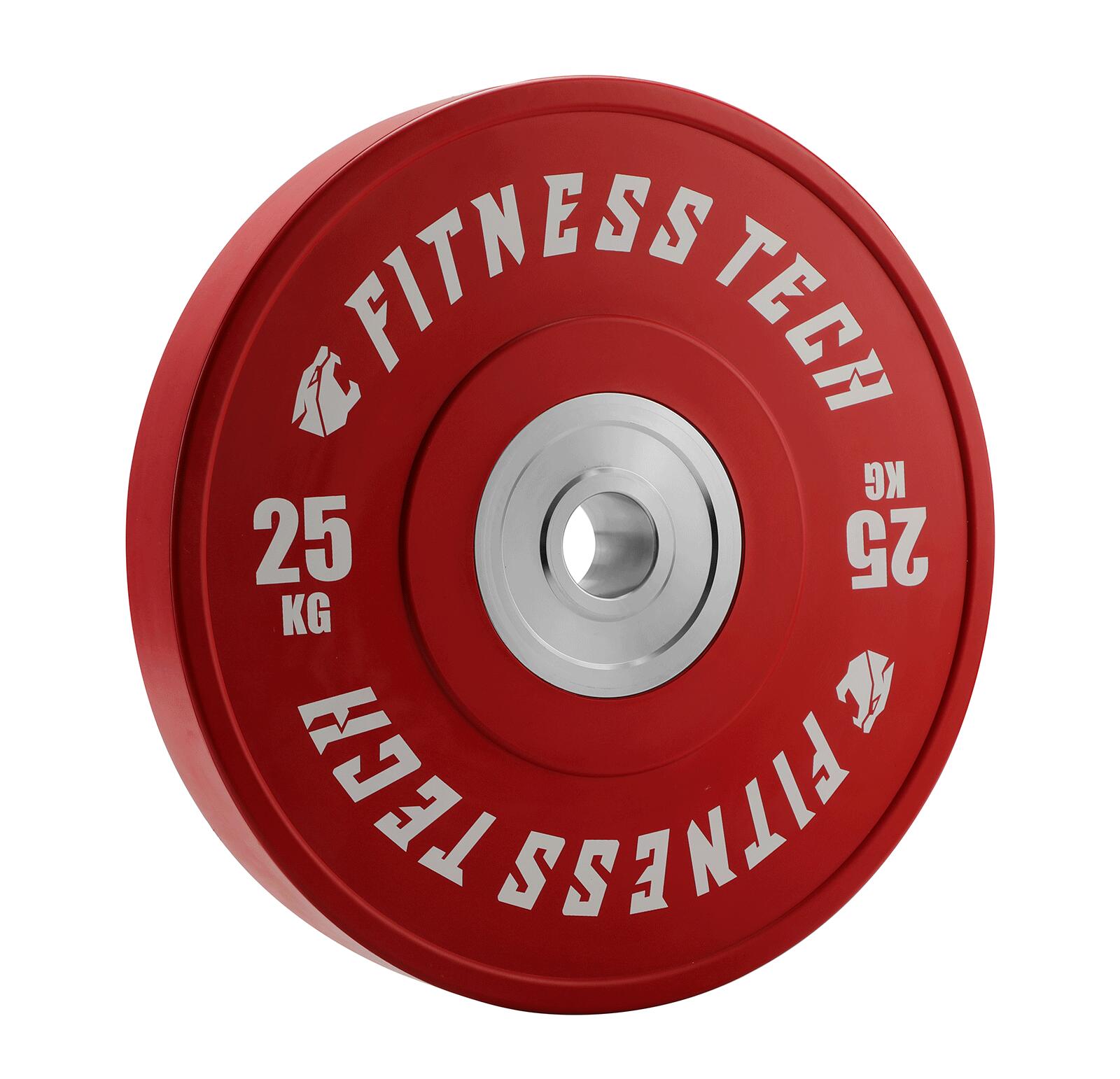 FITNESS TECH Disco Bumper Competição 25kg Fitness Tech