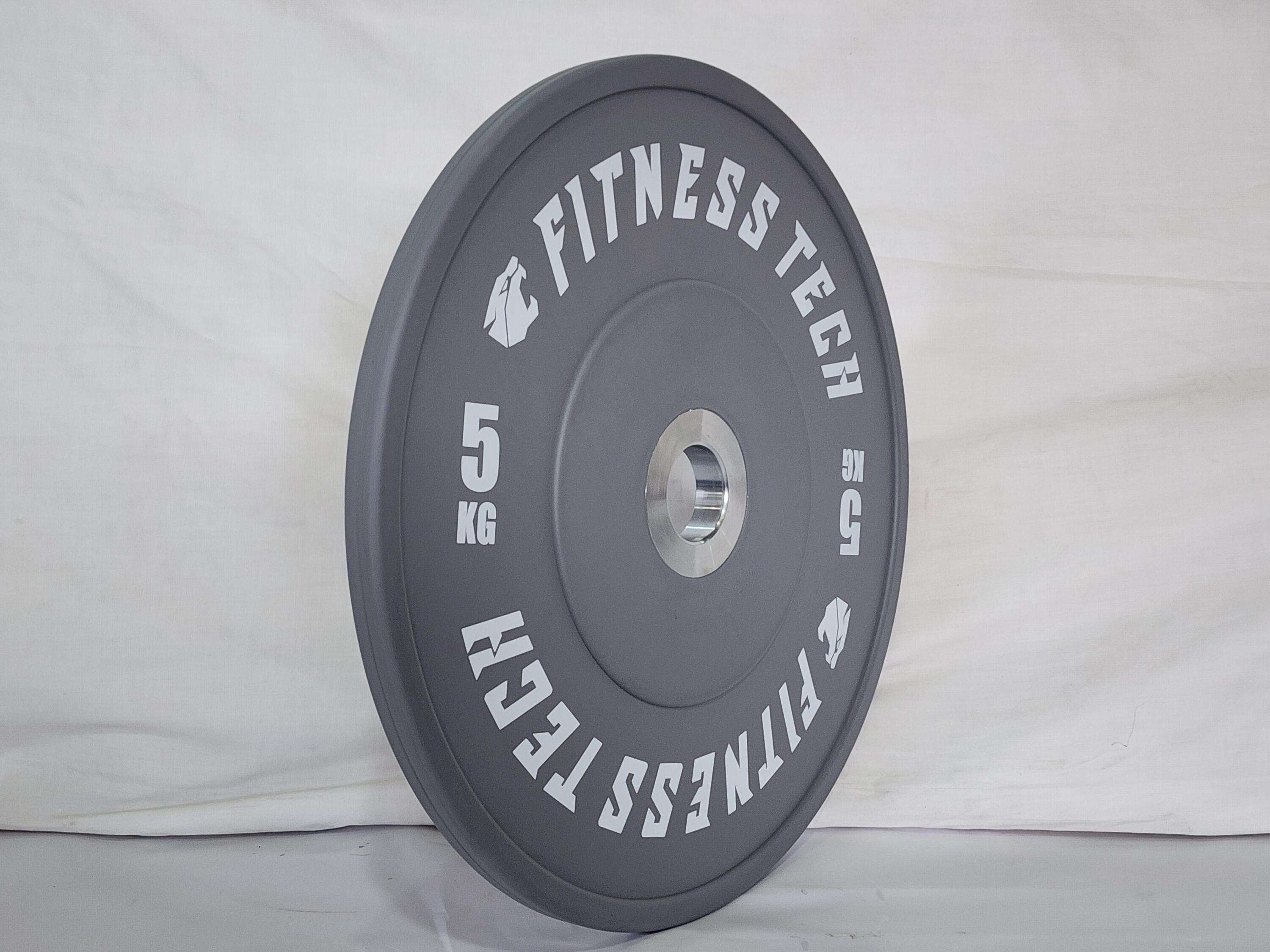 5kg Competitie Bumper Disc Fitness Tech 2/4