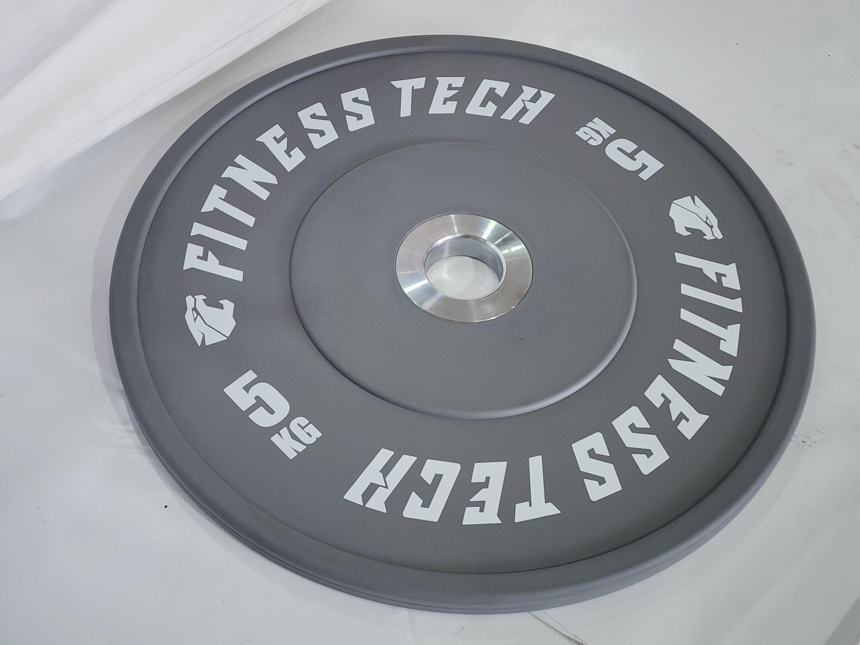 5kg Competitie Bumper Disc Fitness Tech 3/4