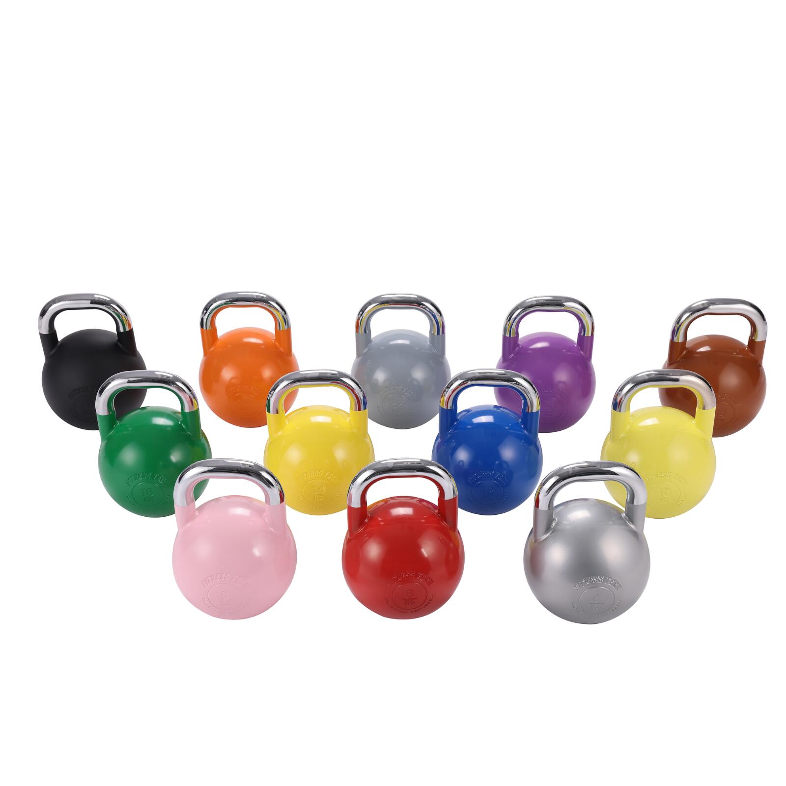 Kettlebell Compétition Fitness Tech 16kg Jaune 5/6