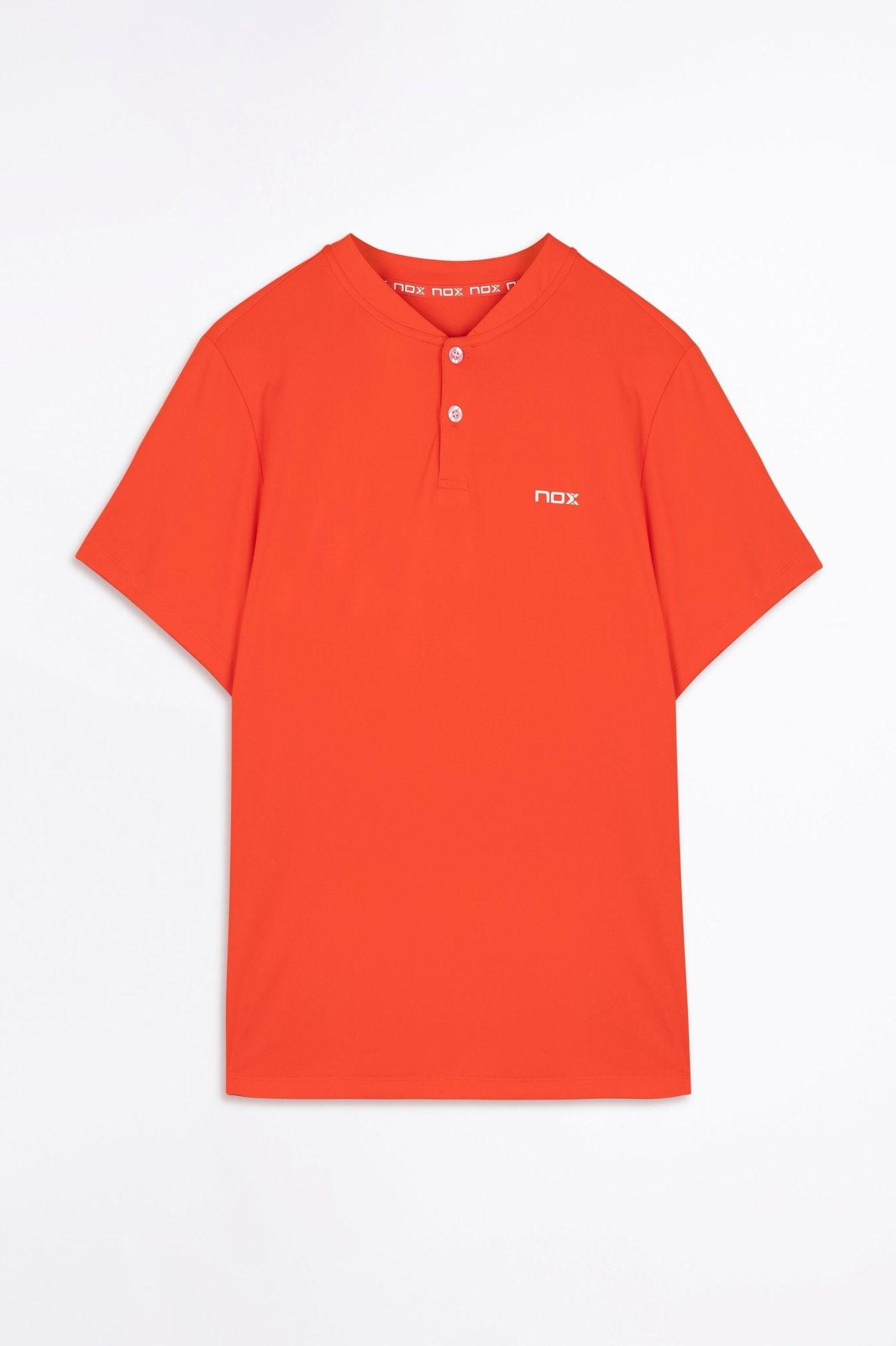 NOX Pólo desportivo para homem TEAM REGULAR vermelho