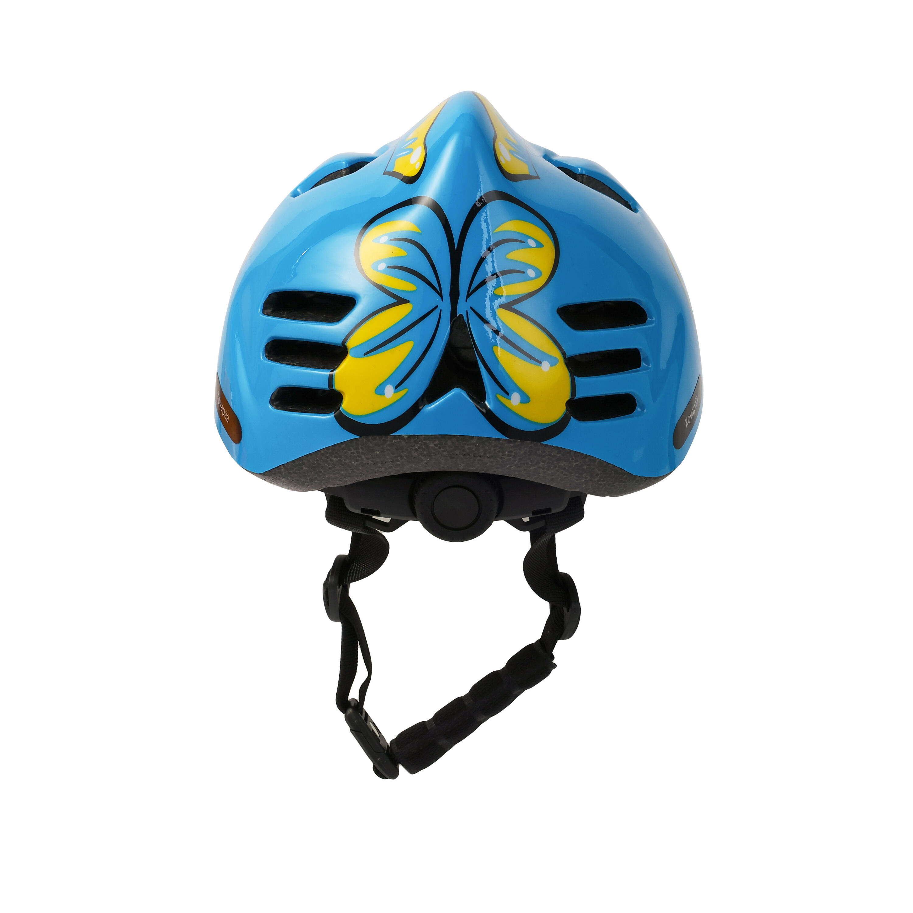 Køvapää Fietshelm Kind Blauwe Vis Magneetsluiting Met Gemakkelijke Opberghoes 5/7
