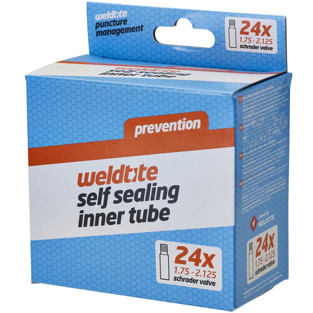 WELDTITE Weldtite Self Sealing Inner Tube Schrader 24 x 1.75-2.125