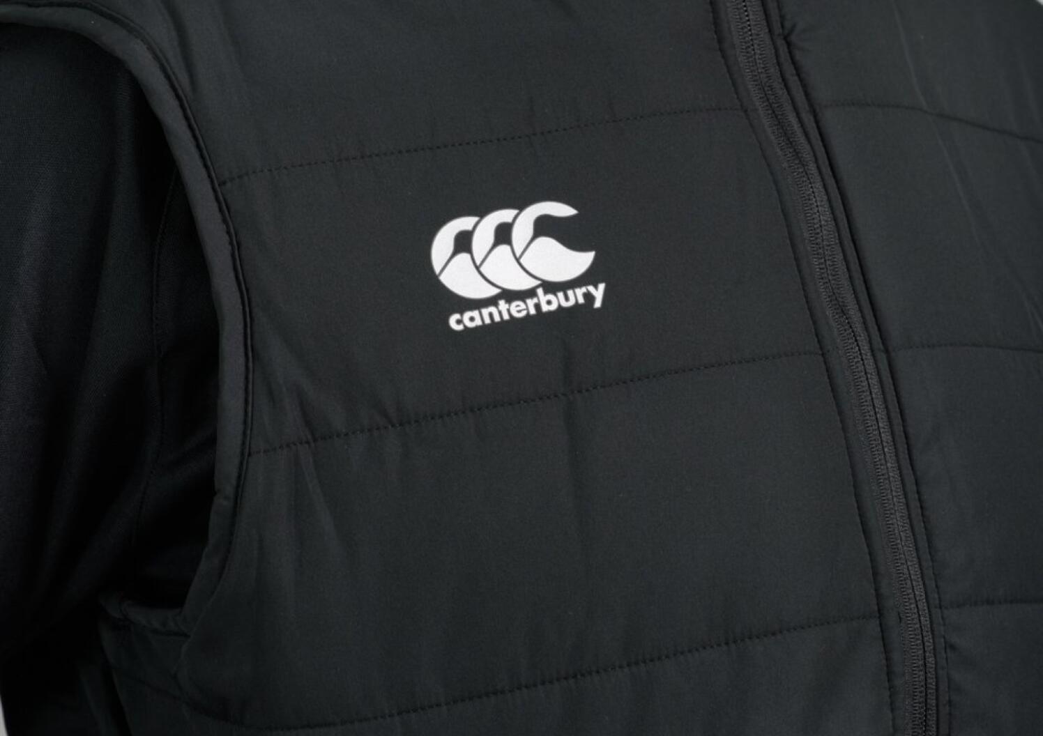 Canterbury Men's Sports Padded Gilet Pro II Thermoreg Black Top 3/3