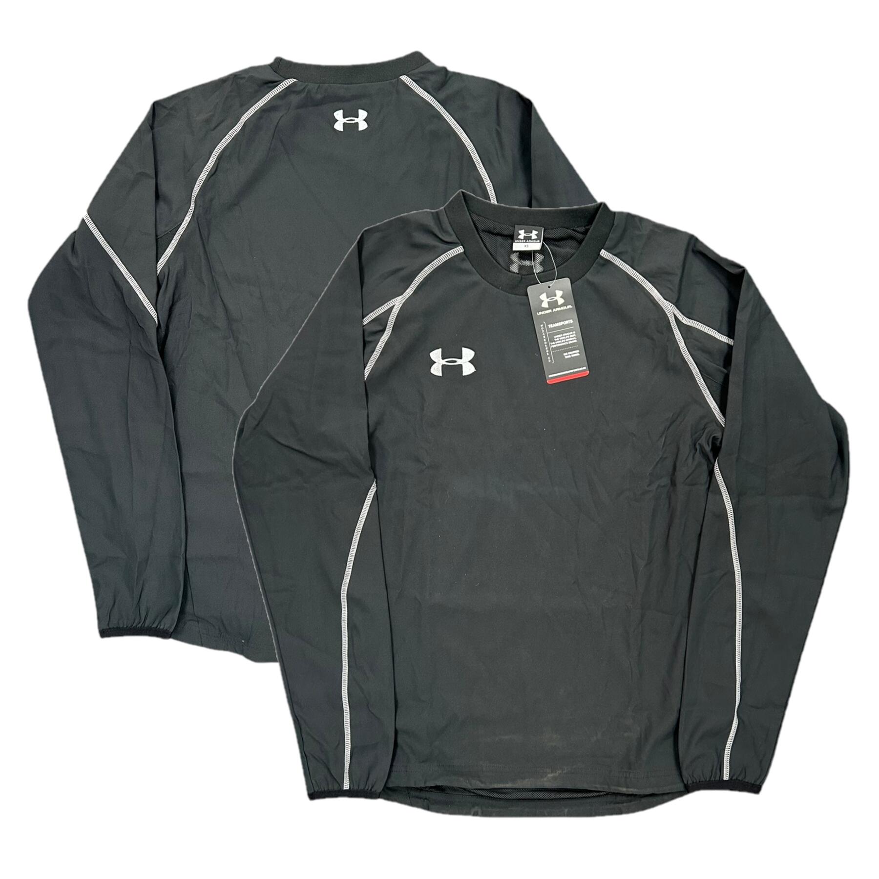 UNDER ARMOUR Under Armour Men's Long Sleeve Top UA Contact Sports Black Pullover