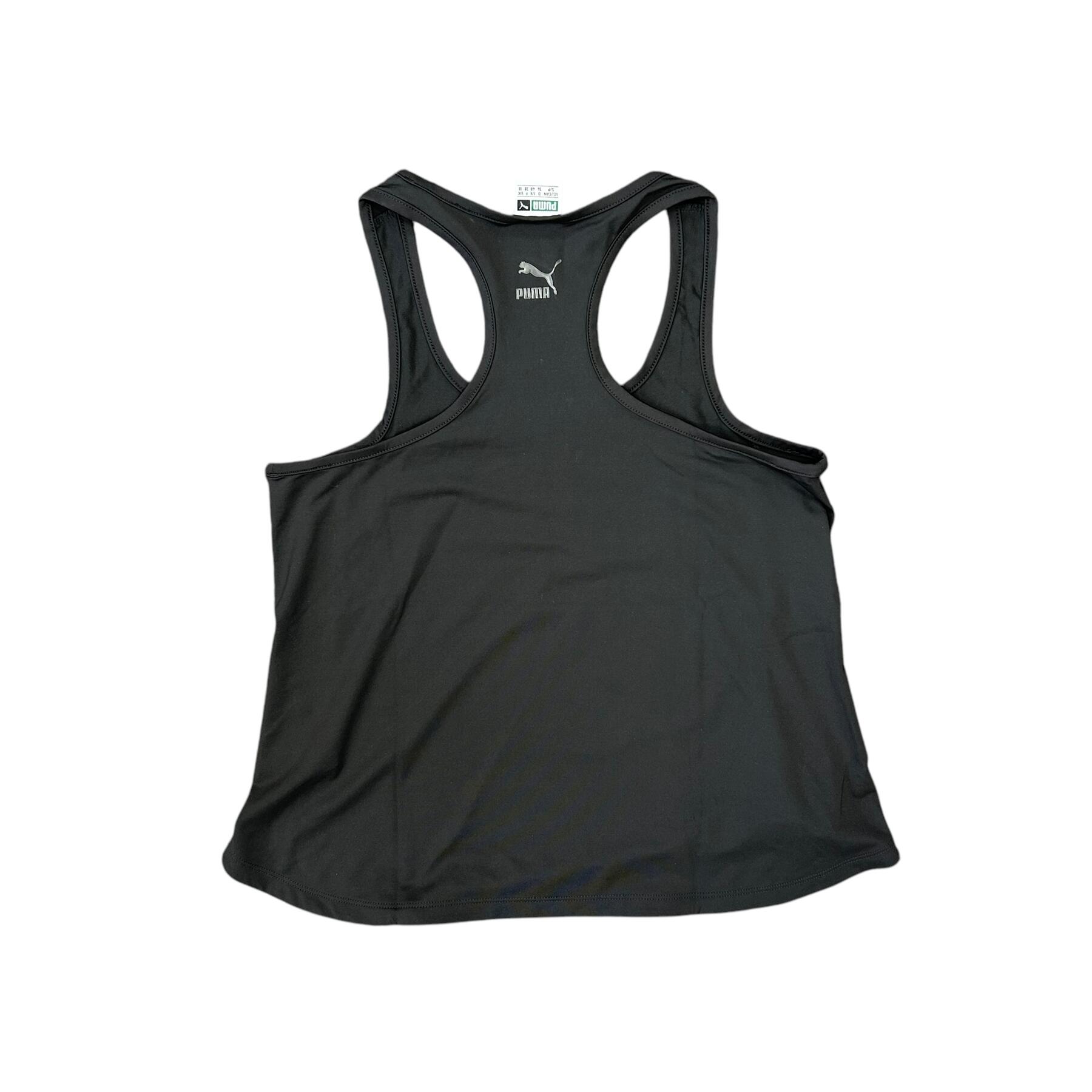 Puma Women's Tank Top Black Gold Tank Top Running Vest 3/3