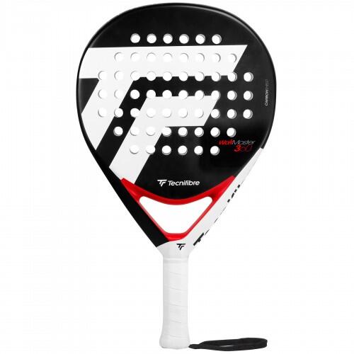 TECNIFIBRE Wall Master 360 Volwassenen Padelracket - Zwart/Wit/Rood