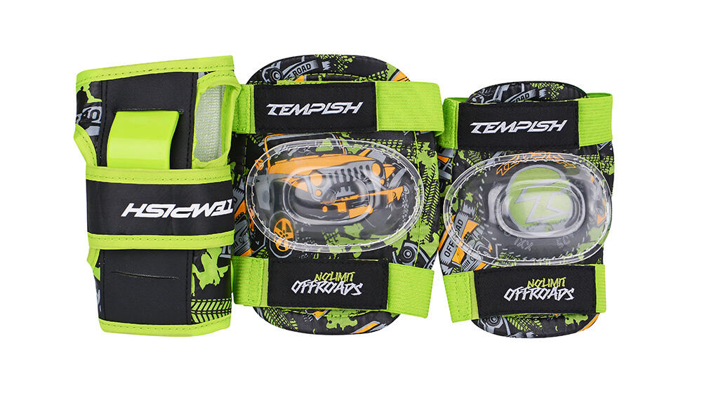 Ensemble de Patins pour Bébé Racer - Enfants - Ajustable - Vert 5/7