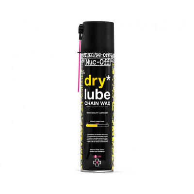 Muc-off droog smeermiddel spray voor ketting 400ml in ptfe