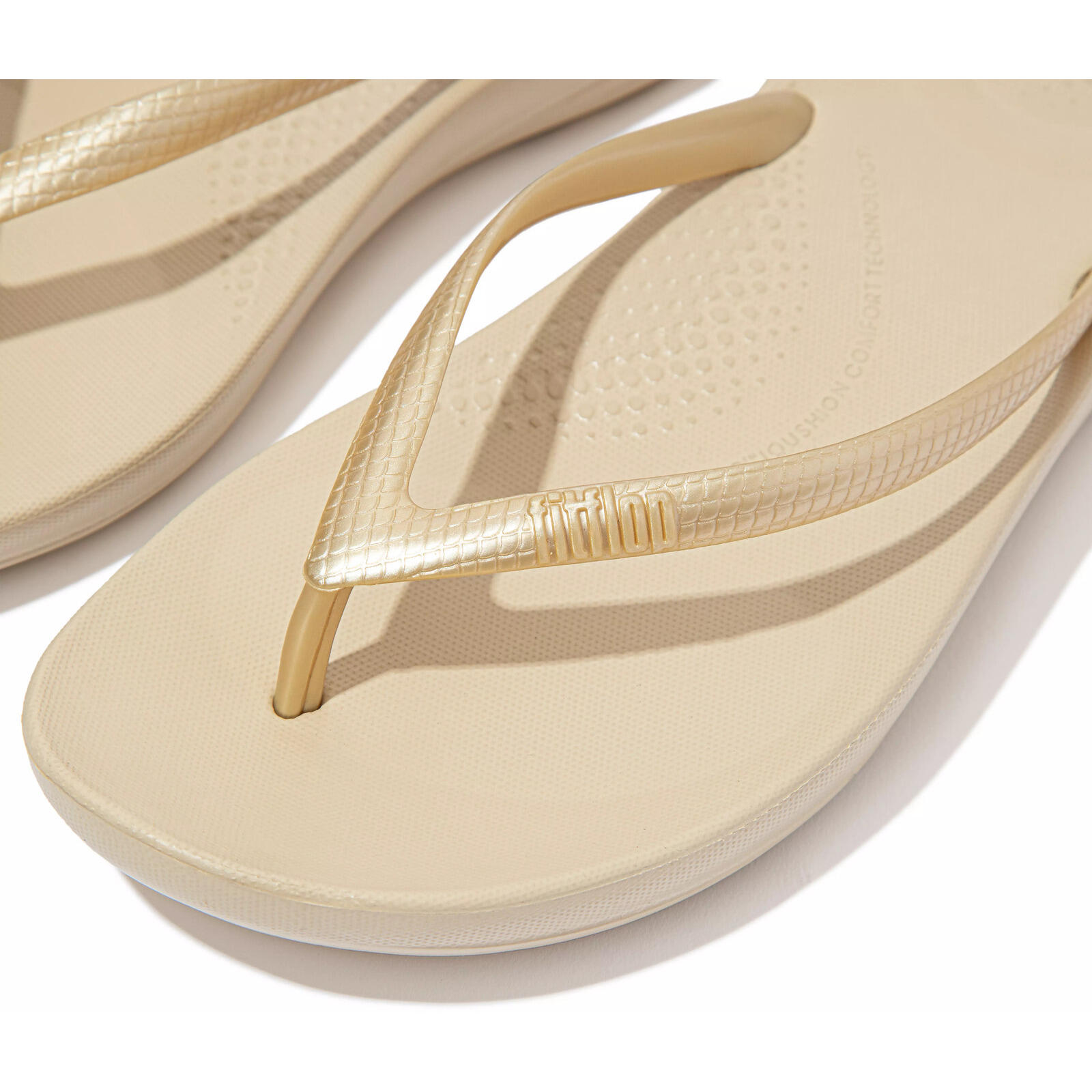 Gifles FITFLOP Women Iqushion Ergonomic Flip-Flops, Beige, Unisexe 4/7