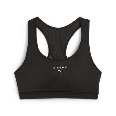 Reggiseno per allenamenti a medio impatto PUMA x HYROX da donna PUMA Black