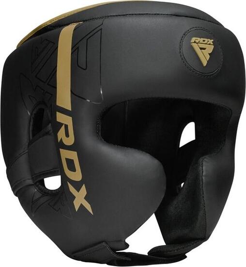 Casque de boxe RDX F6 KARA cuir Maya Hide, protection avancée