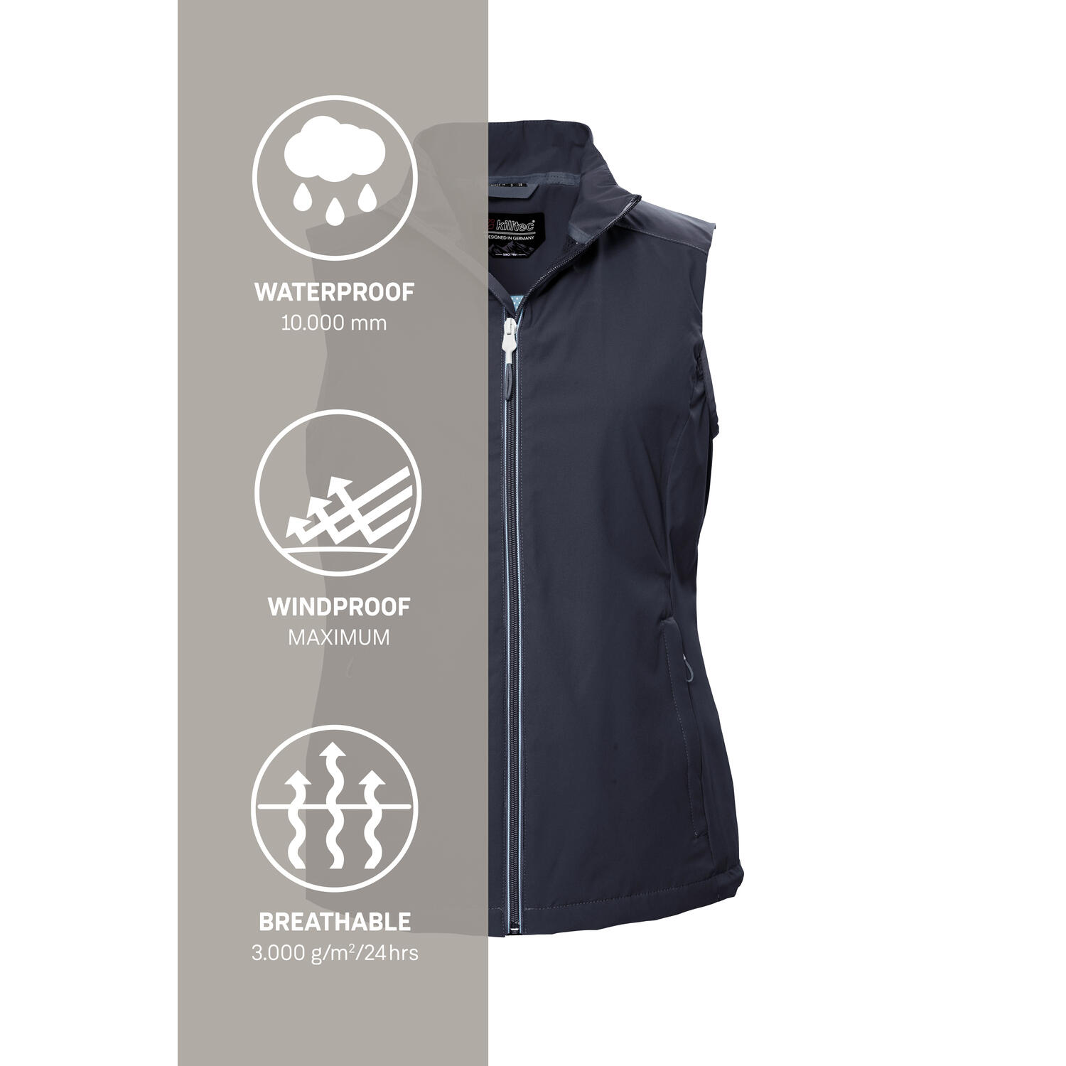 Killtec Outdoor Weste Damen 7/7