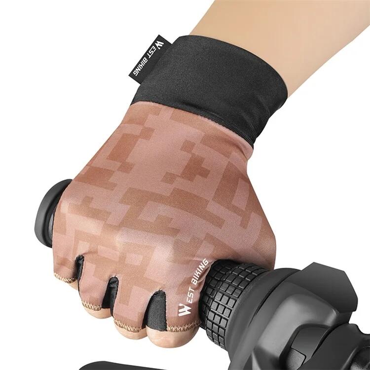 Kinder Sommer Fahrradhandschuhe Halbfinger Anti-Rutsch Fahrradhandschuhe 2/2