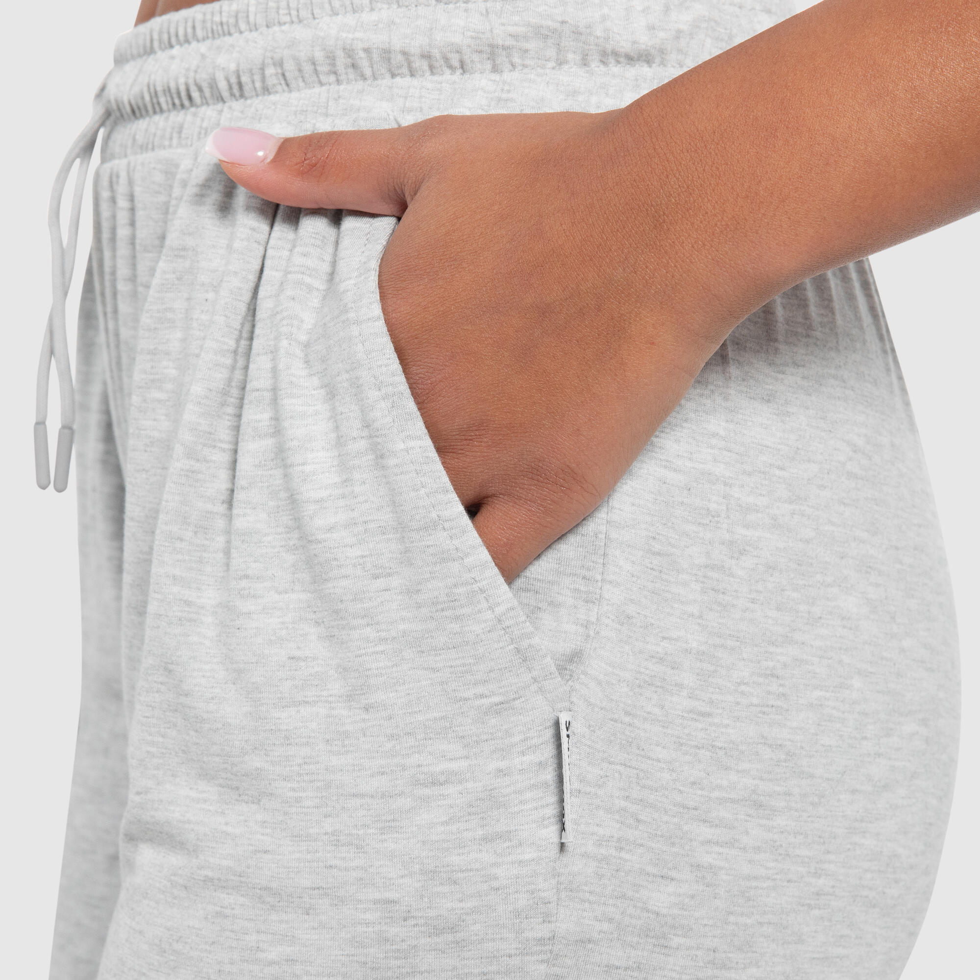 Damen Jogginghose Brielle Modal Grau Melange 4/6