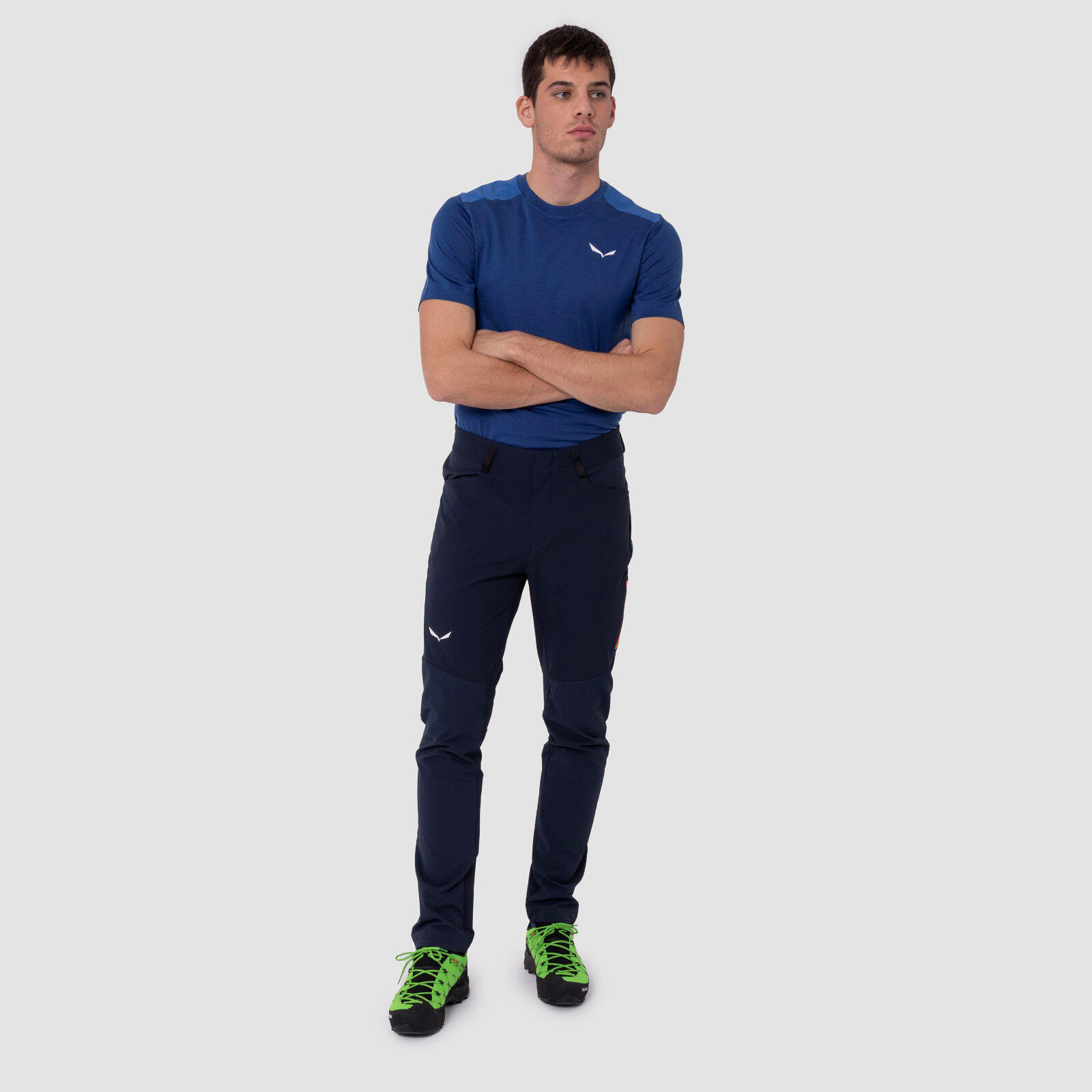 SALEWA Agner Durastretch Softshell-Hose für Herren 4/5