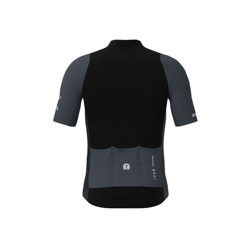 Cycling Jersey Short Sleeve Kids - Icon Black/Anthracite